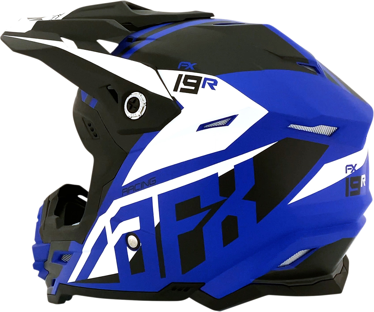 AFX FX-19R Helmet - Racing - Matte Blue - Small 0110-7068