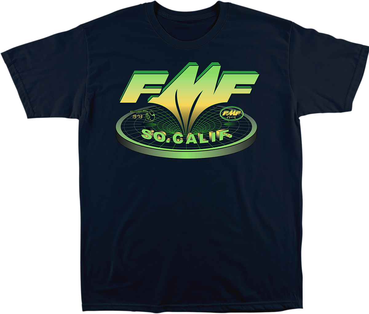 FMF Black Hole T-Shirt - Navy - XL FA21118900NVXL 3030-21250