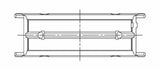 ACL BMW M20/M50/M52/M54  - 1919CC 80.0mm Bore 66.0mm Stroke Standard Size Main Bearing Set 7M1532H-STD