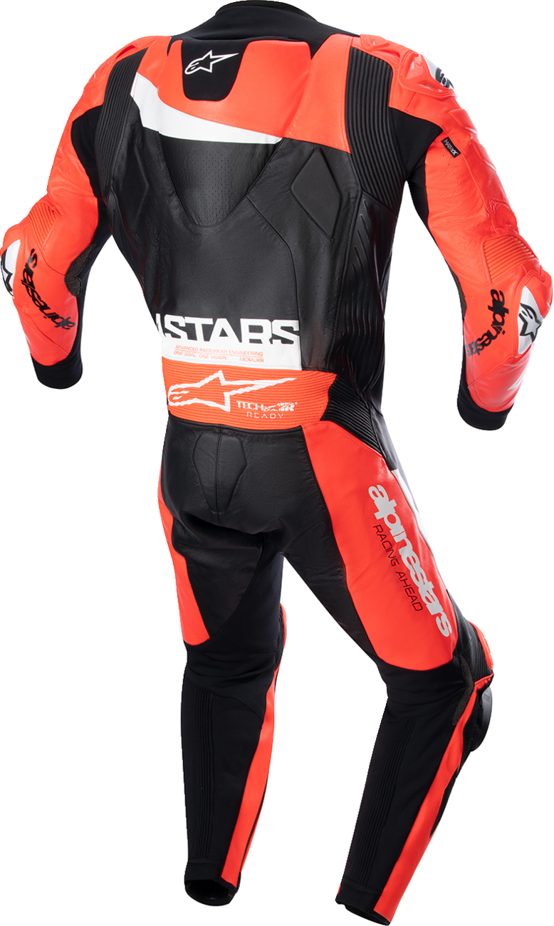 ALPINESTARS GP Plus v4 Leather Suit - Black/Red Fluo/White - US 40 / EU 50 3150523132150