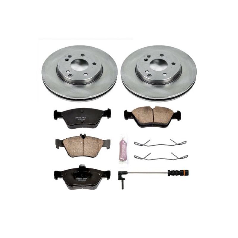 Power Stop 99-00 Mercedes-Benz C230 Front Autospecialty Brake Kit