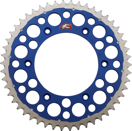 RENTHAL Twinring™ Rear Sprocket - 50 Tooth - Blue 2240-520-50GPBU