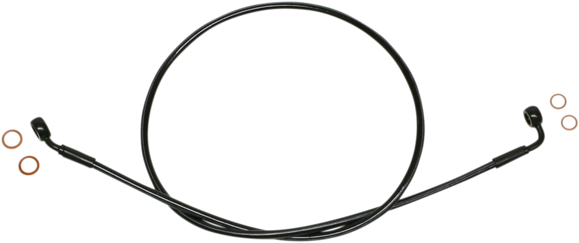 MAGNUM Brake Line - EZ Align - Stainless Steel - Black SBB0601-44