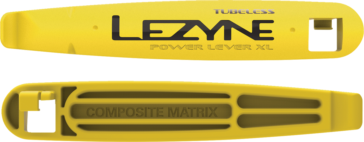 LEZYNE Power XL Tire Levers - Yellow 1TLTBLSV116