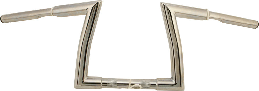 HARDDRIVE H-Bar Z-Bar 1 1/4" Knurl 31.5w 9"Rise Chrome 31-6172A