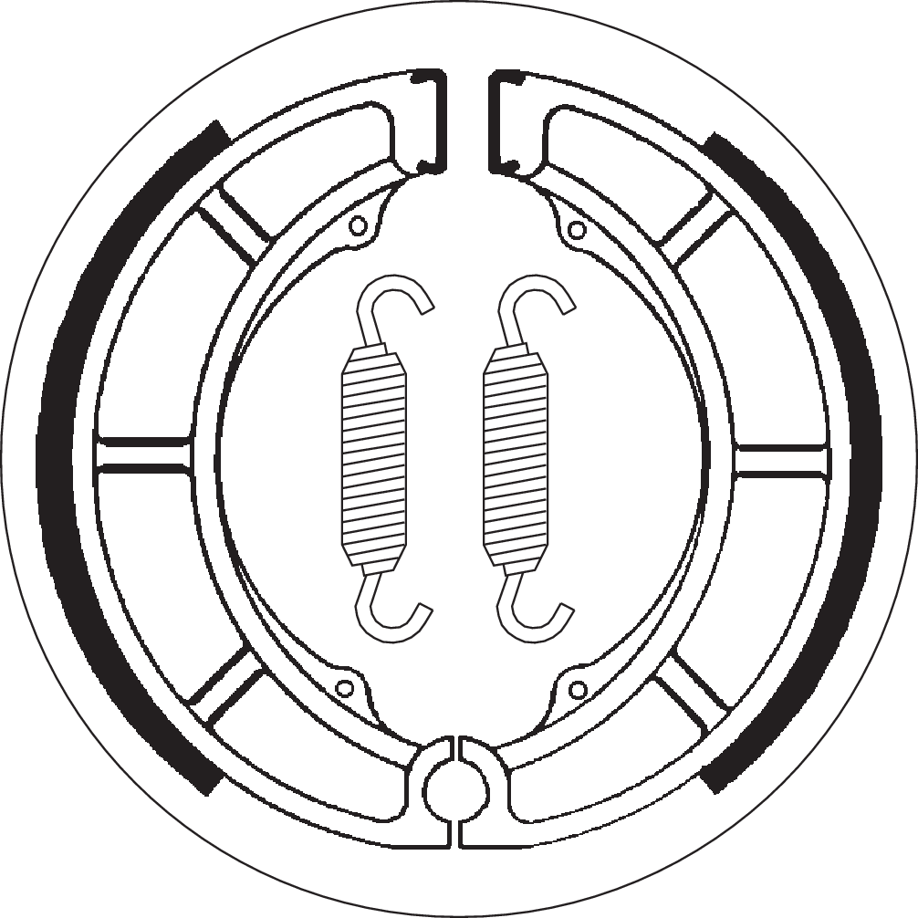 SBS Brake Shoes - Suzuki 2052