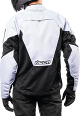 ICON Mesh AF™ Jacket - Black/White - Large 2820-5952