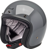 BILTWELL Bonanza Helmet - Gloss Storm Gray - XL 1001-165-205