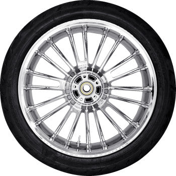 COASTAL MOTO Atlantic Rear Wheel - Chrome (18") | Dunlop AE Tire (180/55B18)) PKG-ATL185CH-24ABST