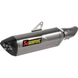 AKRAPOVIC Slip-On Line Muffler - Titanium - Ninja 500/Z500 2024 S-K5SO1-HRT