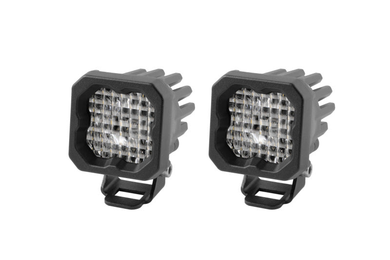 Diode Dynamics Stage Series C1 LED Pod Sport - White Wide Standard RBL (Pair)