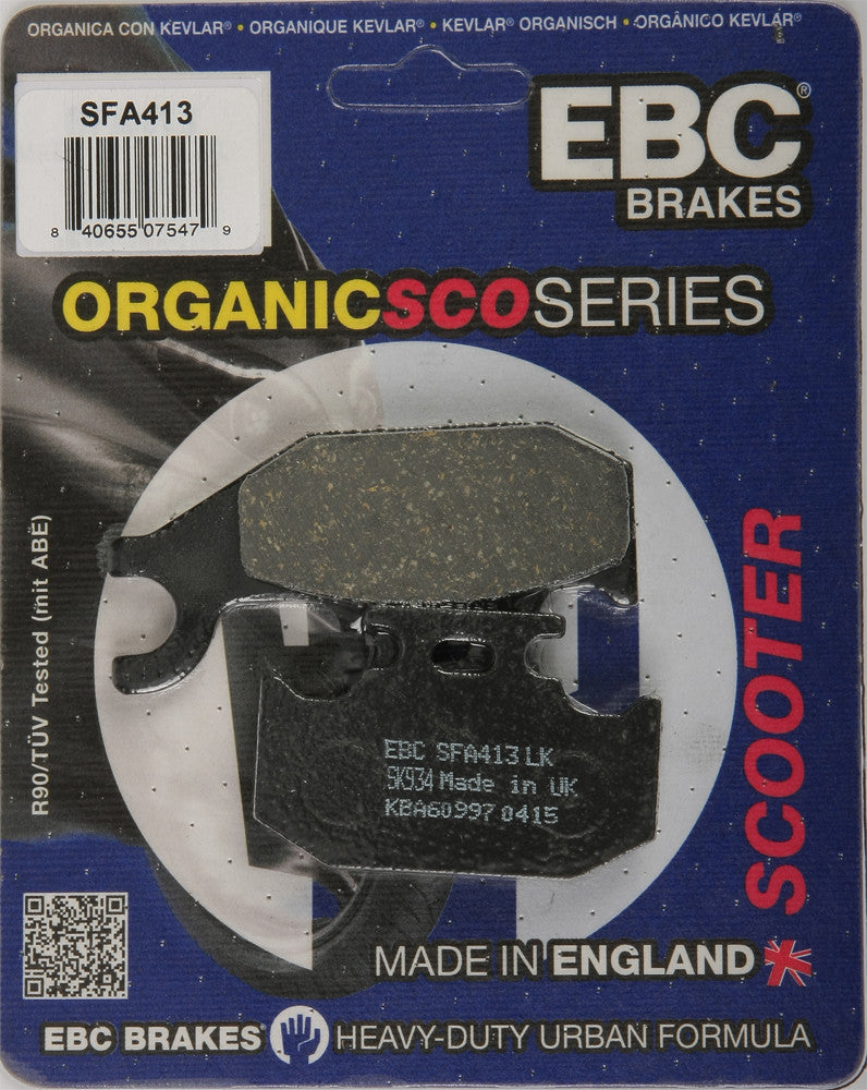 EBC Brake Pads Sfa413 Organic SFA413