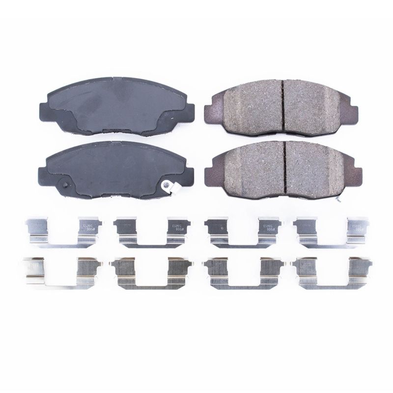 Power Stop 97-99 Acura CL Front Z17 Evolution Ceramic Brake Pads w/Hardware