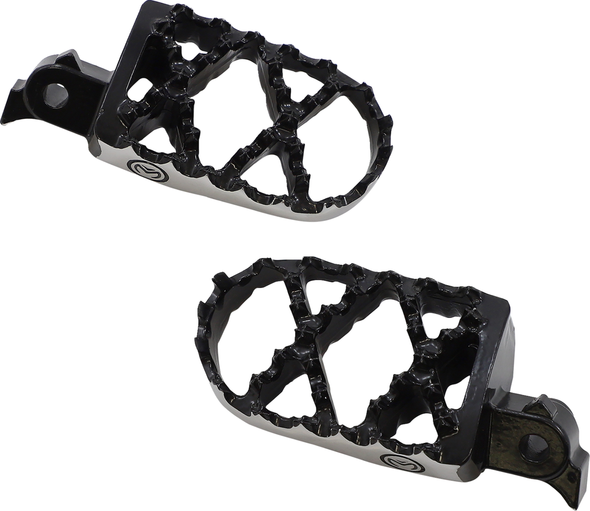 MOOSE RACING Hybrid Footpegs - 1/2" Offset - Honda/Kawasaki STCRF-5BX