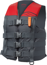 SLIPPERY Hydro Nylon Vest - Charcoal/Red - XS 112214-10001020