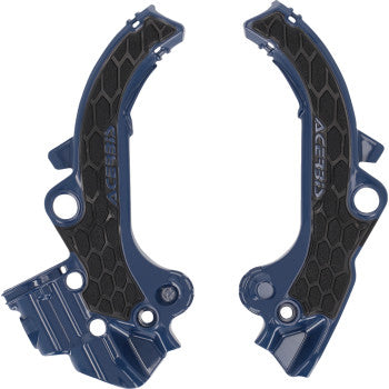 X-Grip Frame Guards - Black/Blue - SX 65