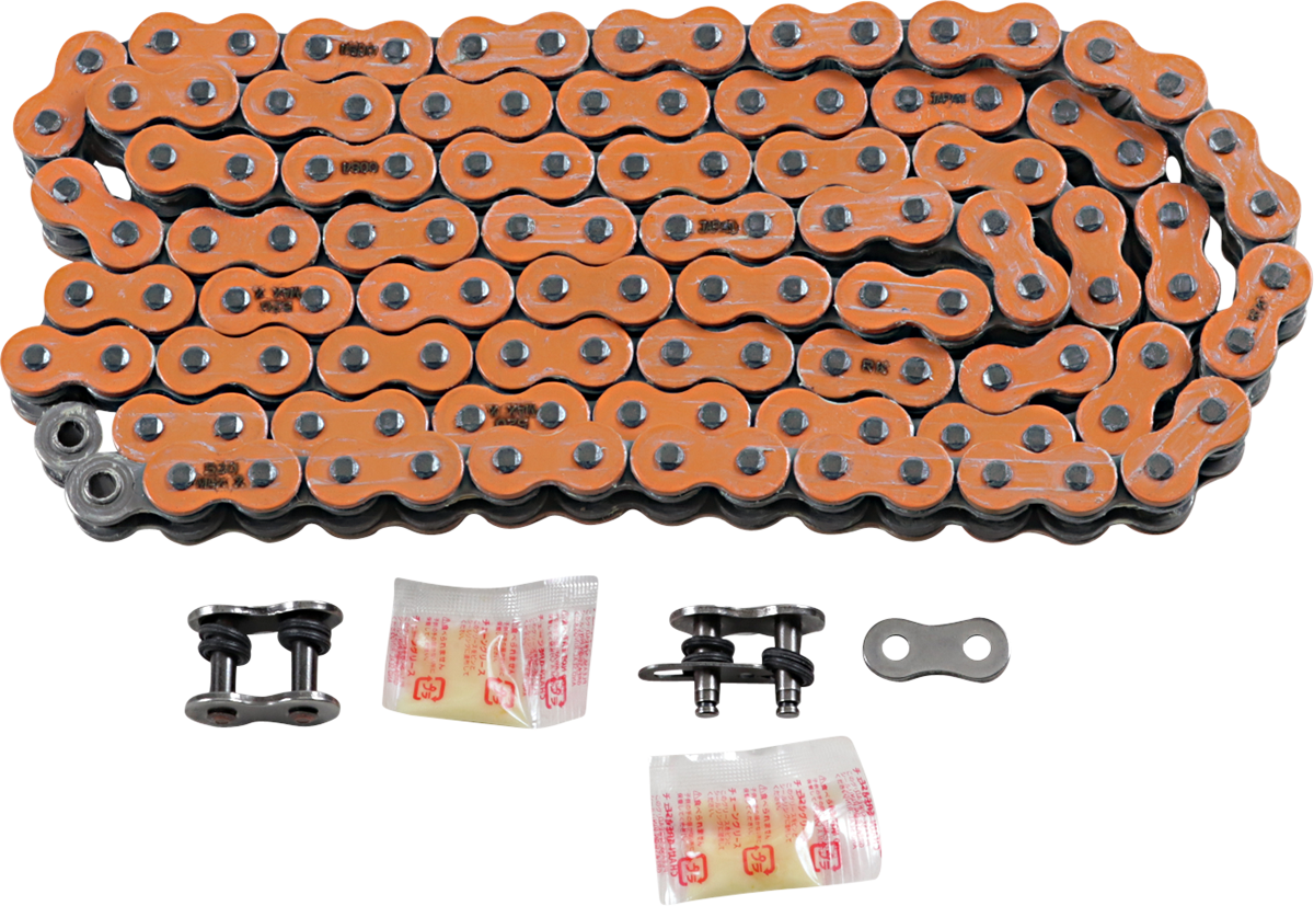 RK 520 - Max X Chain - 120 Links - Orange 520MAXX-120-DD