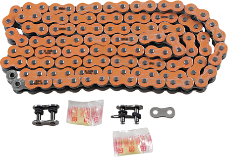 RK 520 - Max X Chain - 120 Links - Orange 520MAXX-120-DD