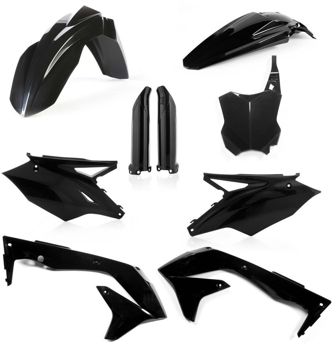 ACERBIS Full Plastic Kit Black 2685840001