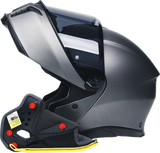 AGV Tourmodular Cheek Pads - Gray/Black - XS/M 20KIT93031629