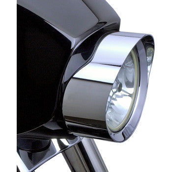 HEADWINDS Extended Headlight Bezel - 7" - Mariah - Chrome 1-7029MCA-0