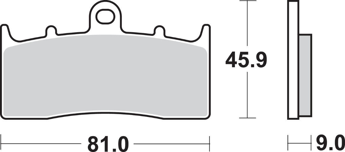 SBS HS Brake Pads - BMW - 778HS 778HS