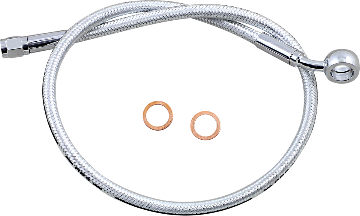 MAGNUM Brake Line - 12mm-35 - 24" - Sterling Chromite II AS378124