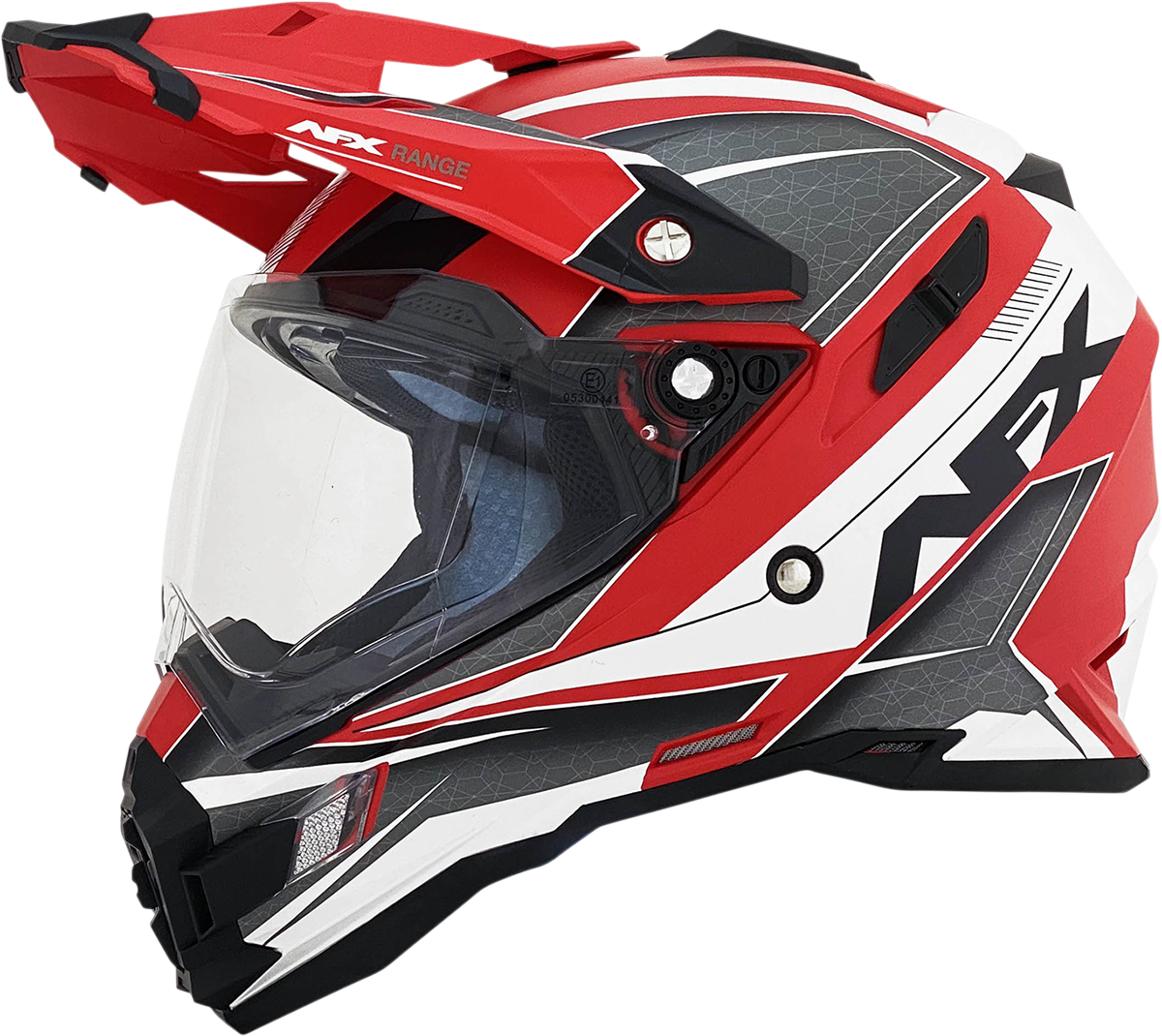 AFX FX-41 Helmet - Range - Matte Red - Medium 0140-0067