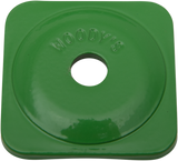 WOODY'S Support Plates - Green - Square - 48 Pack ASG-3780-48