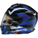 Z1R Solaris 2.0 Helmet - First Tracks - Electric - Dual Pane - Black/Blue - 2XL 0120-0836