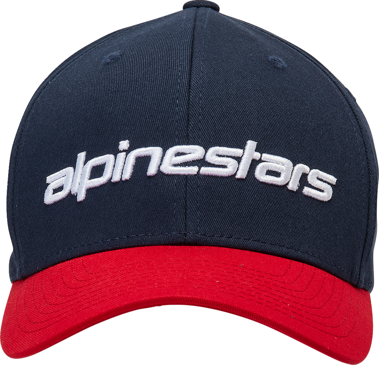 ALPINESTARS Linear Hat - Navy/Red - Small/ Medium 1230810057030SM