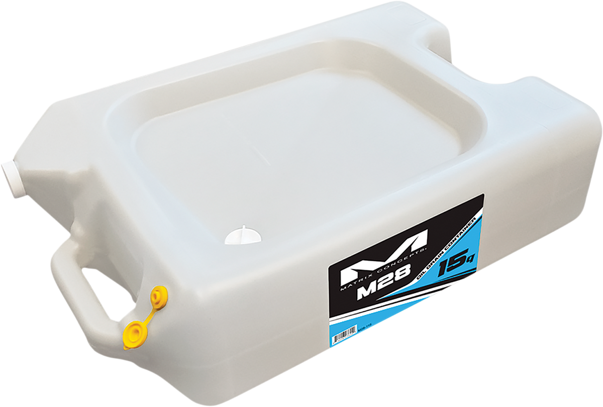 MATRIX CONCEPTS,LLC Oil Drain Pan - 15 Quart M28-115