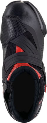 ALPINESTARS SMX1-R V2 Boots - Black/Red - US 6.5 / EU 40 2224021-13-40