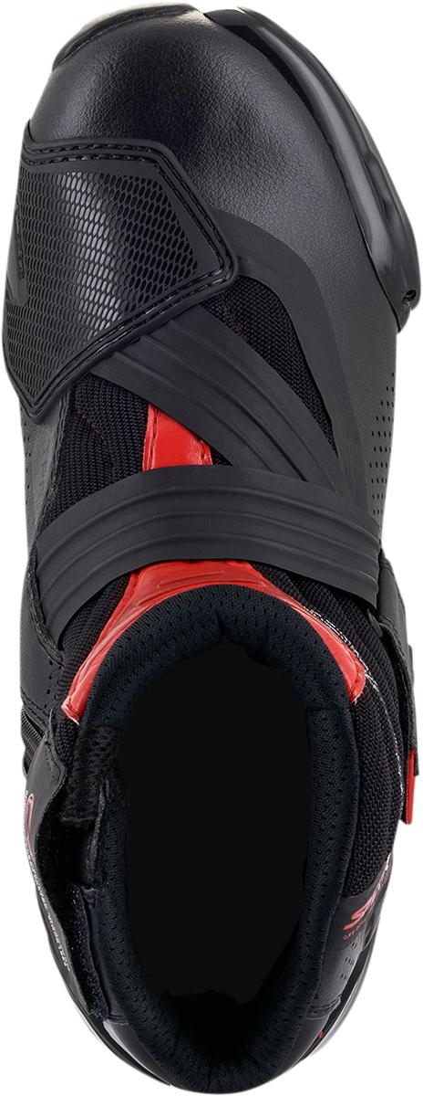 ALPINESTARS SMX1-R V2 Boots - Black/Red - US 9.5 / EU 44 2224021-13-44