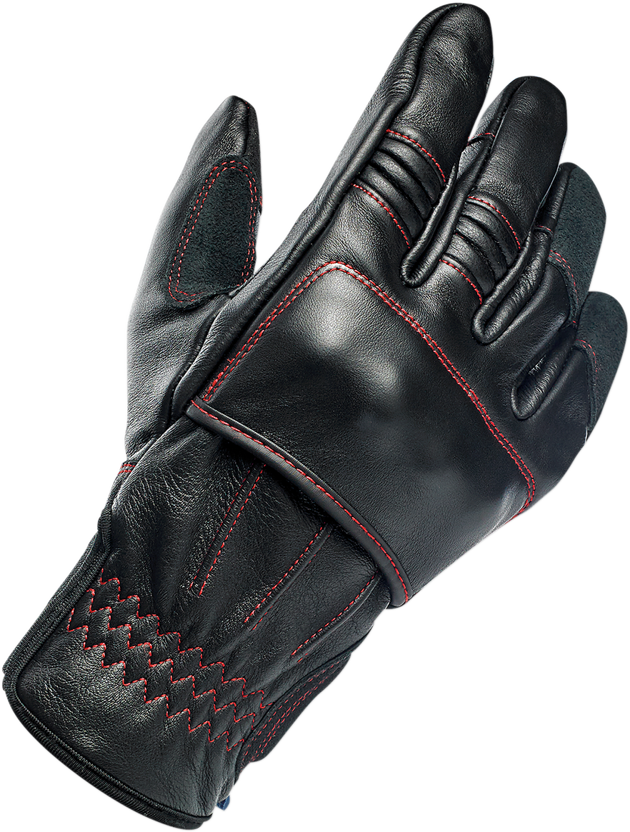 BILTWELL Belden Gloves - Redline - 2XL 1505-0108-306