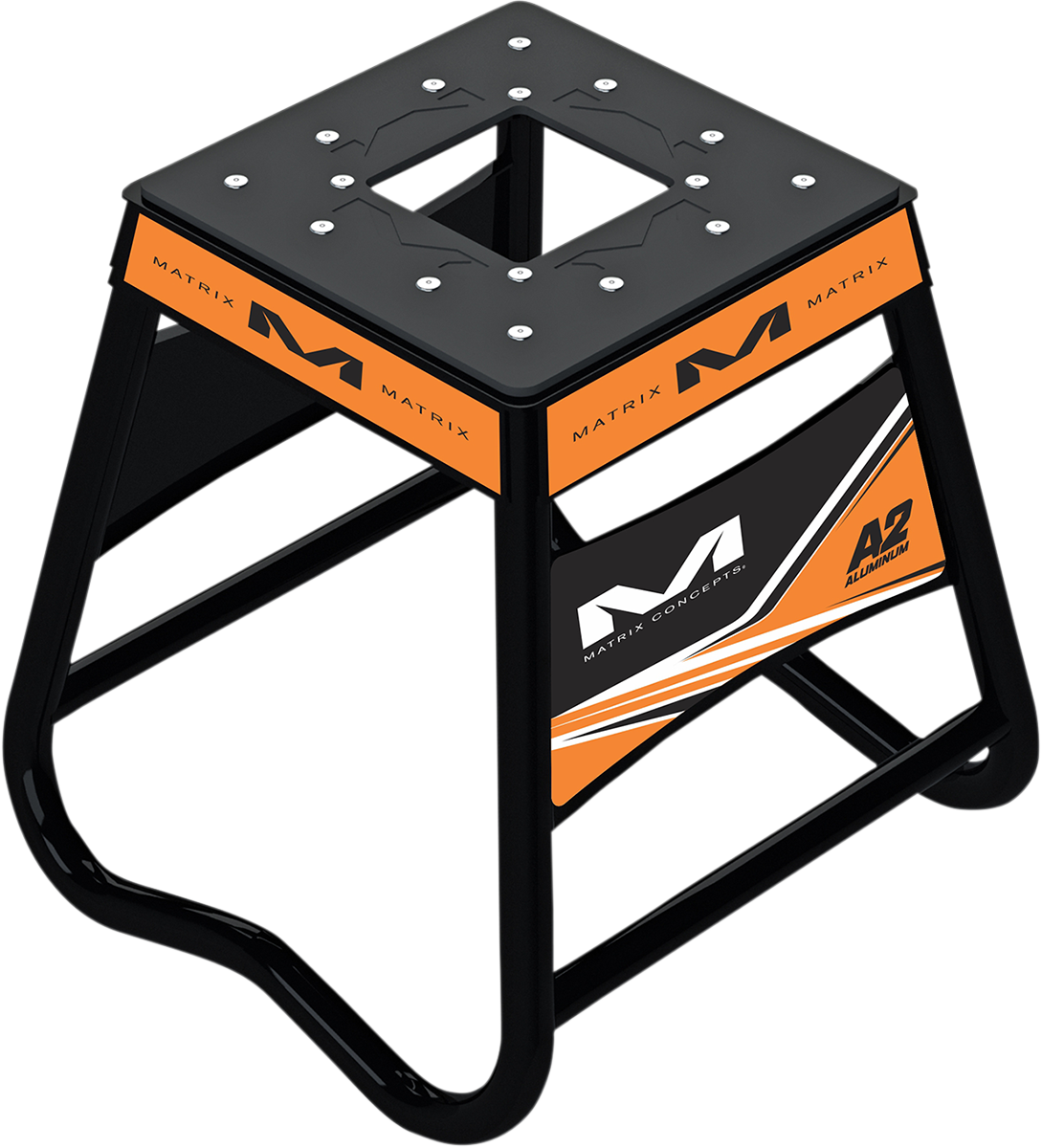 MATRIX CONCEPTS,LLC A2 Stand - Aluminum - Orange/Black A2 106