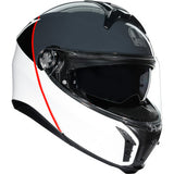 AGV Tourmodular Helmet - Balance - White/Gray/Red - Medium 211251F2OY00212