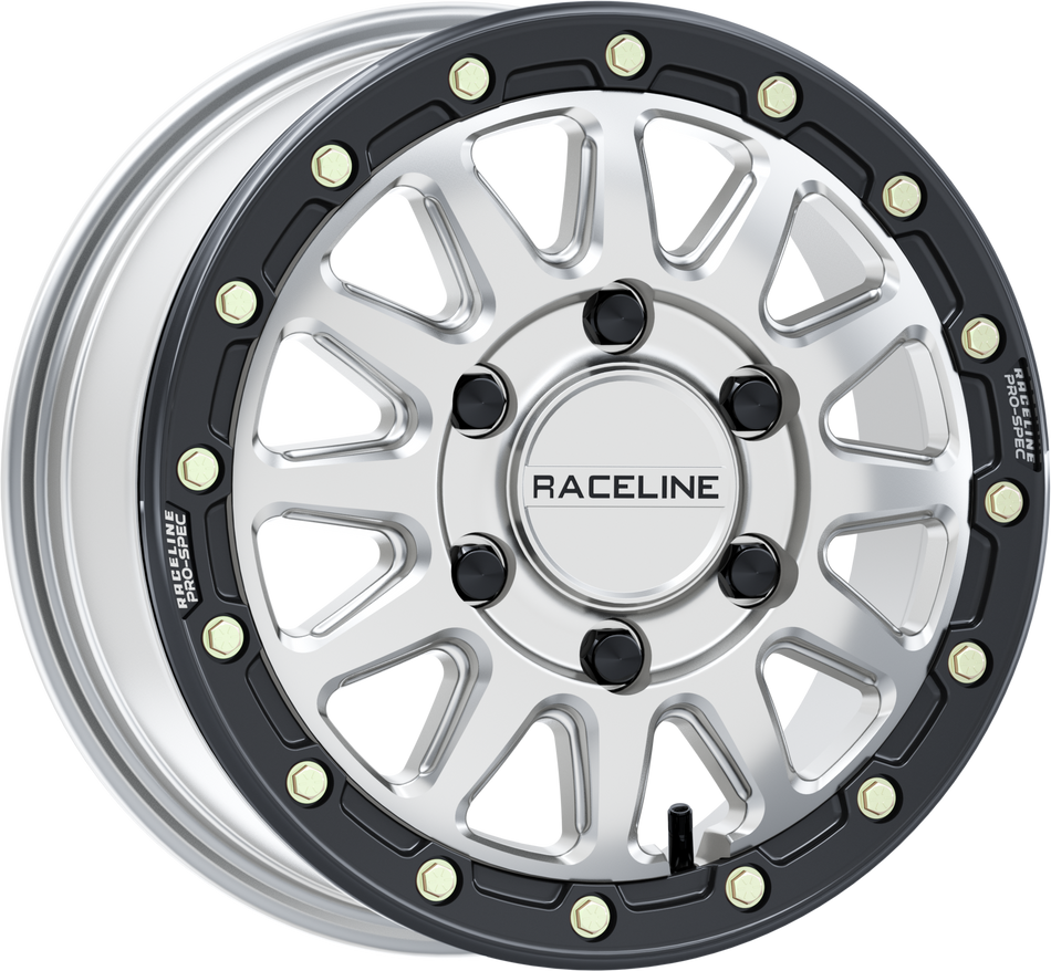 RACELINE Alpha Bdlk 15x6.5 6/139.7 (+74mm) Silver/Blk A14SB-56560+74