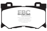 EBC 08-13 Infiniti FX50 5.0 Redstuff Front Brake Pads DP31823C