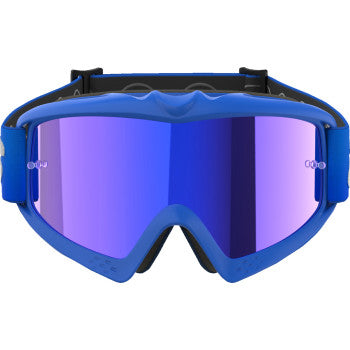 ALPINESTARS GOGGLES Youth Vision Goggle - Blaze - Blue - Blue Mirror  5140425-7271