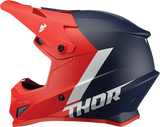 THOR Sector Helmet - Chev - Red/Navy - 2XL 0110-7325