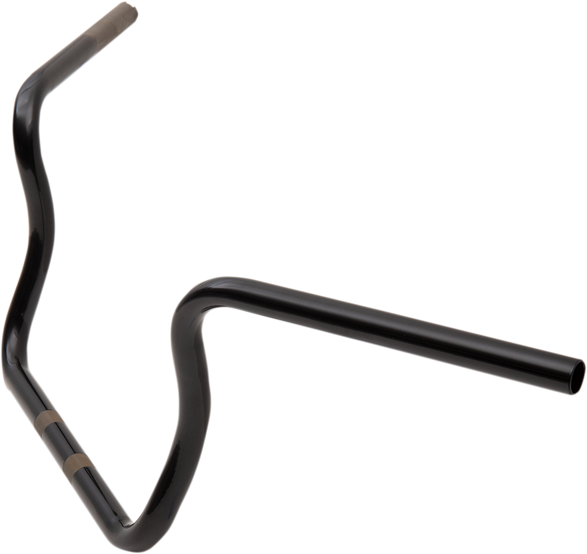 DRAG SPECIALTIES Handlebar - Ape Hanger - 10" - Gloss Black 38"W/13"CW/7.5"PB;F/08-20 0601-5040