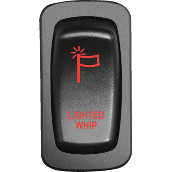 MOOSE UTILITY Switch - Whip Light - Red WHP-CAR-R