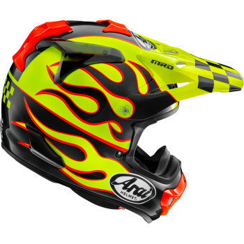 ARAI VX-Pro4 Helmet - Flame - Yellow - XS 0110-8959
