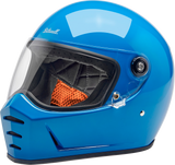 BILTWELL Lane Splitter Helmet - Gloss Tahoe Blue - Small 1004-129-502