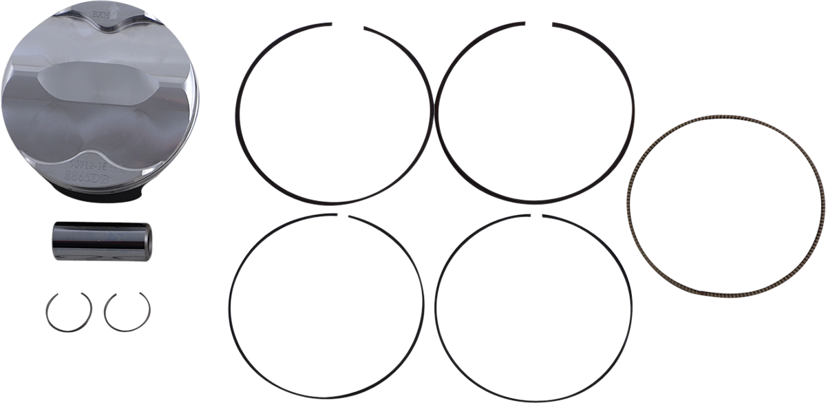 WOSSNER Piston Kit - FE/FC/SXF 250 - 77.97 mm 8865DB