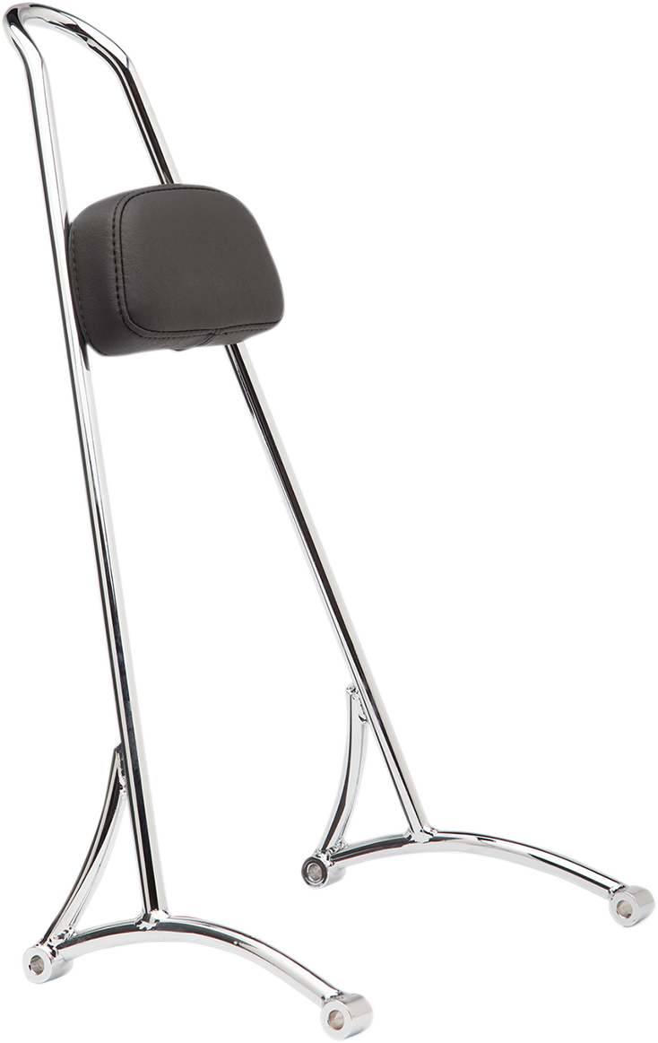 BURLY BRAND Tall Sissy Bar - Chrome B13-1505C