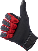 BILTWELL Anza Gloves - Red - Small 1507-0801-002