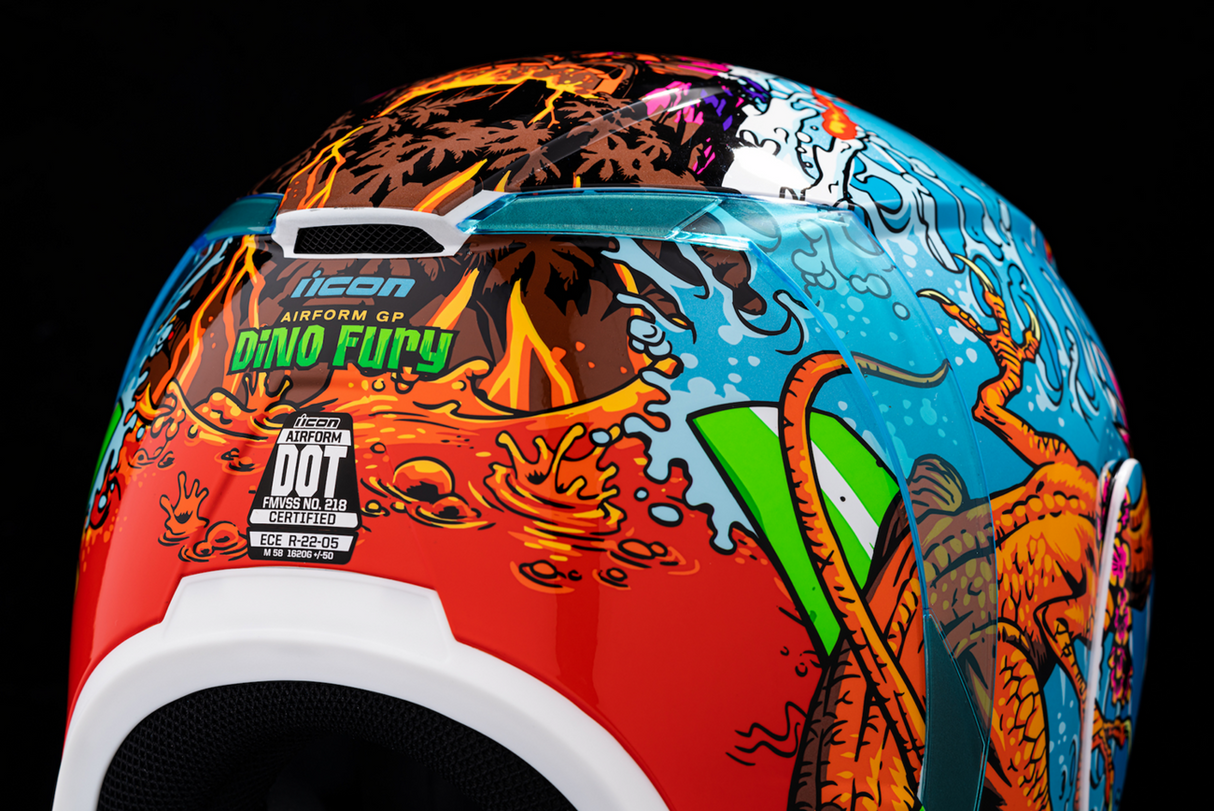 ICON Airform™ Helmet - Dino Fury - 3XL 0101-14795