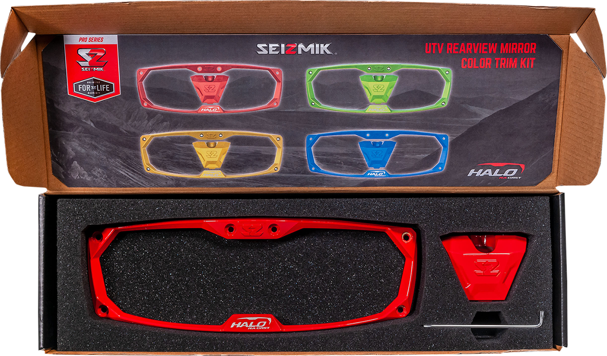 SEIZMIK Halo-RA Series Cast Trim Kit - Red 18100